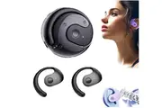 Small Coconut Bluetooth Headset, HyT26 X15 Pro Earphone Wireless Bluetooth, Ear Wireless Earbuds Bluetooth Headphones, Noise Reduction, Waterproof(Black)