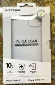NEW Pure Clear iPhone 11 Case Pro tech21 Original.