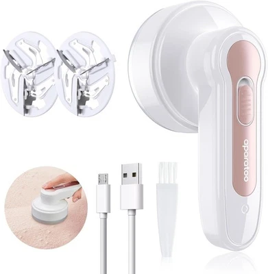 Fabric Shaver, Electric Lint Remover Electrostatic Brush, USB Rechargeable Sweat