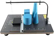 Electric Hot Wire Foam Cutter Machine, Desktop Hot Wire Cutting Machine with Size and Degrees, Portable Styrofoam Cutting Machine, 50-300 ℃ Adjustable Temperature, for Cutting Foam Model Sculpting