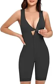 [Bobuco] Shapewear for Women Butt Lifter Tummy Control Panty Hi-Waist Trainer Open Crotch Bodysuit Full Body Corset Shapewear