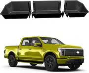 KINGGERI Under Seat Storage Box（Compatible with 2019-2025 Chevy Silverado/GMC Sierra 1500）, Automotive Console Caddy