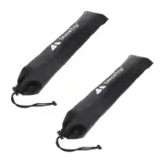 2 PCS Trekking Pole Carrying Bag Tent Stake Door Easy to Use Storage