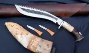 10" Sharp Gurkha Khukuri Kukri Knife Carbon Steel Sharp Hand Forge Khukuri Nepal