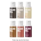 COLOUR MILL Outback Food Colour Set 6 x 20ML Decorating Icing Edible Mix