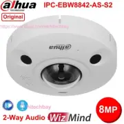 Dahua 8MP Fisheye 360° Panoramic WizMind 2-Way Talk PoE IP Camera IPC-EBW8842-AS