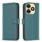 BINFEN COLOR Leather Cover For Transsion Infinix Smart 8 4G, Viewing Stand Wallet Phone Case