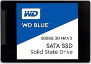 Western Digital WDS500G2B0A 2.5" 500GB SSD Blue SATA3 6Gbs, 3D NAND, Read 560MB/s, Write 530MB/s, 179K IOPS