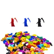 Evil Reaper, Death Meeples for Board Games - Board Game Accessory Pieces Upgrade