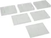 (25) Single Blu-Ray Trays 1 Disc Clear Digipak Glue-in Media Storage #BRIR45CL
