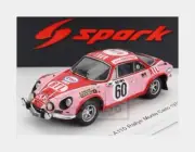 1:43 SPARK Renault Alpine A110 1800 #60 Rally Montecarlo 1972 Moss Carlson S6109