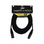 SuperFlex GOLD SFM-25 Premium Microphone Cable 25'