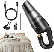 Car Vacuum Cleaner - 120W High Power Vacuum Cleaner | 9500Pa Strong Suction Handy & Wireless Handheld Car Vacuum for Pet Home Offices