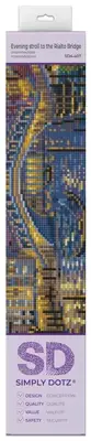 Diamond Dotz Simply Dotz Diamond Art Kit 13.8"X9.9"-Evening Stroll to the Rialto