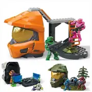 3 Halo Mega Construx Helmets - Fiesta, Stockpile, Zone Control