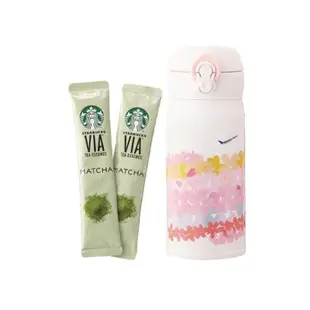 ANA x Starbucks機上限定🌸櫻花保溫瓶350ml/不鏽鋼保溫杯 2017限量 星巴克 Thermos 日本