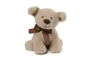 Gund Souffle Dog Sitting Brown Puppy Soft Plush Toy