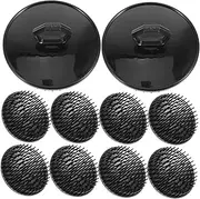 Toddmomy Portable Shampoo Brush Set Scalp Massager for Hair Detangler Travel Brush Massage Effect 10pcs
