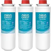 AQUA CREST W283 Replacement Water Filter for Elkay® 51300C, [WITH CHIP] Compatible with Elkay® ezH20® and Halsey Taylor® Bottle Filling Stations, NSF/ANSI 42 Certified, 3 Counts