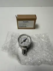 Swagelok PGI-40M-PG160-LANX Mini Industrial Pressure Gauge, 0-160 PSI, 1/8" NPT