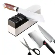 Electric Knife Sharpener 3 Stage Kitchen Sharpening Stone Grinder Knives Tool
