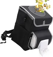 Vehicle Trash Can,Waterproof Car Trash Bin Automotive Garbage Cans - Easy Install Car Waste Holder Car Trash Holder for Most Vehicles