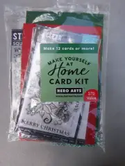 Hero Arts "Make Yourself at Home Card Kit" ~ Christmas Card Kit