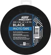 Pro Art Photo Tape, 1/4-inch x 60-Yard Roll, Black