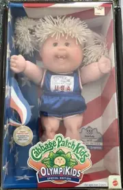 Cabbage Patch Kids Olympikids Special Edition Track & Field "Violet Lolly” NIB