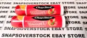 2-PACK CHAPSTICK RASPBERRY & LEMONADE 0.15 OZ. NEW SEALED TUBES, FREE SHIPPING
