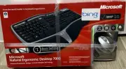 Microsoft Natural Ergonomic Keyboard 7000 w/Mouse & USB Dongle Wireless 2.4 GHz