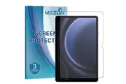 [Set of 3] Samsung Galaxy Tab S9 FE+ (12.4") Anti-Glare Matte Film Screen Protector by MEZON (SM-X610, X616, Matte)