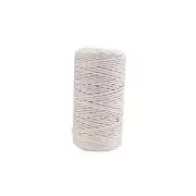 Macrame Cord 3mm Natural Cotton 218 Yards (200 Meters)