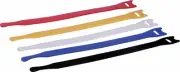100mm Hook and Loop Cable Ties Pk 10