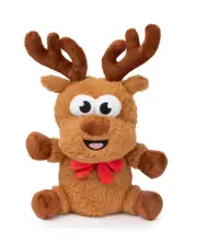 Reggie Reinder Large Christmas Dog Toy 17cm x 13cm x 29cm by FuzzYard
