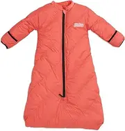 Little Mo 20 Down Baby Sleeping Bag (6-18 Months) The Warmest, Safest Ultralight Down Camping Sleeping Bag for Babies and Toddlers. (Lava Red)