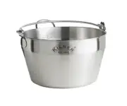 8L Preserving Pan Stainless Steel Kilner Preserves Jars Pickles Jams Chutney