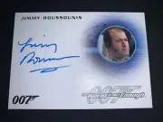 Jimmy Roussounis As Pipeline Technician In The World Is Not Enough. Card-A287.