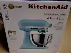 New KitchenAid Deluxe (KSM97MI) 4.5 Quart Tilt-Head Stand Mixer (Mineral Water)