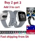 For Fitbit Versa 1 Versa 2 Lite Replacement Band Silicone Strap Wristband Bands