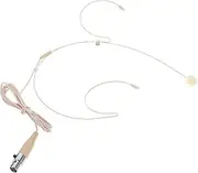 VICASKY Sound Amplifier Microphone Omnidirectional for Singing Computer Headphones 3-pin Connector Tour Guide Equipment