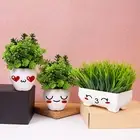 Artificial Bonsai Plants with pots set of 3