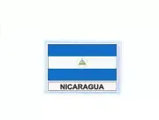 Patch Badge Printed Flag Nic Nicaragua