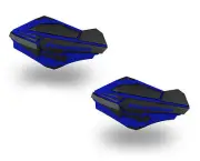 PowerMadd Sentinel Series Replacement ATV Handguards Hand Guard Blue Black 34404
