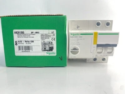Reflex iC60N Ti24 63 A 2P curve B integrated control MCB