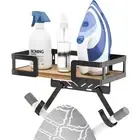 Ironing Board Holder Wall Mount, Iron Board Wall Hanger, Sewing, Laundry Room...