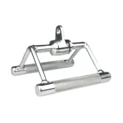 LAT Pull Down Bar Home Back Training Gym V Handle for Biceps Tricep Sports
