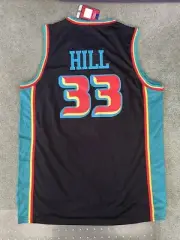 Grant Hill Detroit Pistons Jersey Customized Throwback Size XXL