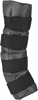 Horse Leg Cooling Wrap with Ice Pack and Flexible Straps, Black