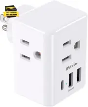 Cruise Approved Power Strip - Outlet Extender Multi Plug Outlet, USB Wall Charge